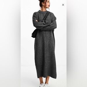 ASOS Oversized Knitted Midi Dress Small